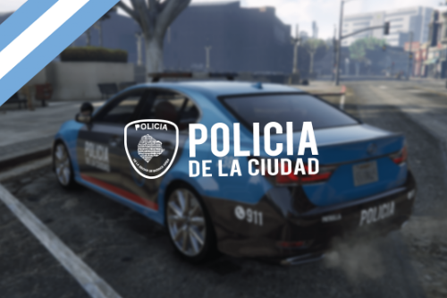 Lexus GS 350 Policia de la Ciudad [Add-On | FiveM] Buenos Aires, Argentina 